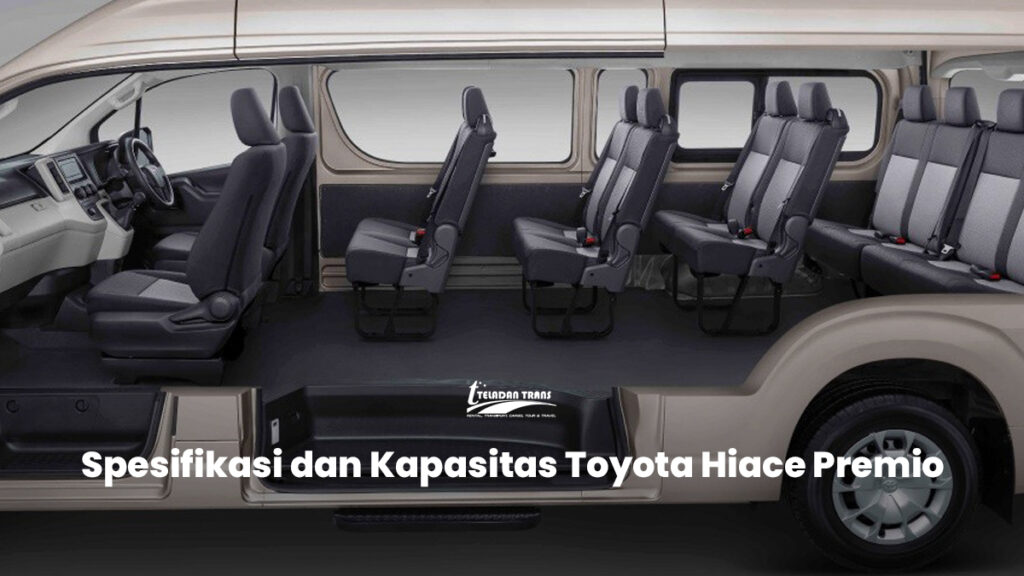 spesifikasi dan kapasitas toyota hiace